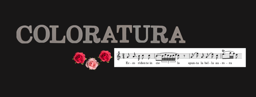 Coloratura Soprano, Glossary