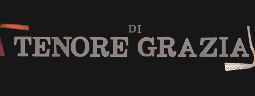 Tenore di grazia, Glossary