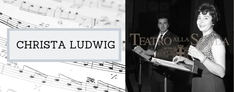 Christa Ludwig, Mezzosopran