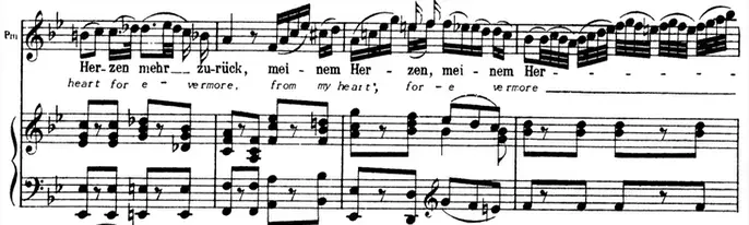 Ach, ich fühl's, Aria