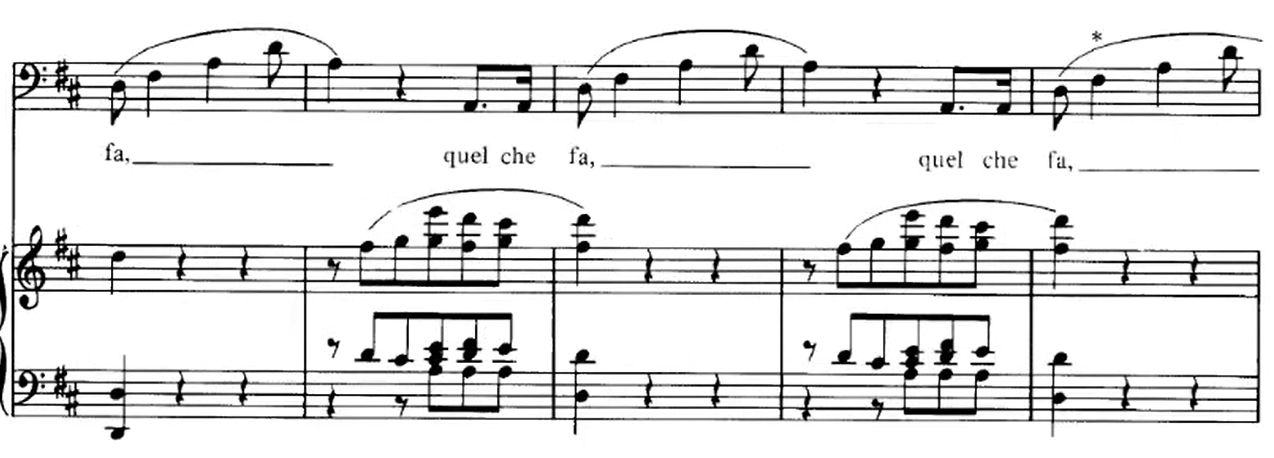 Aria, Madamina, il catalogo e questo