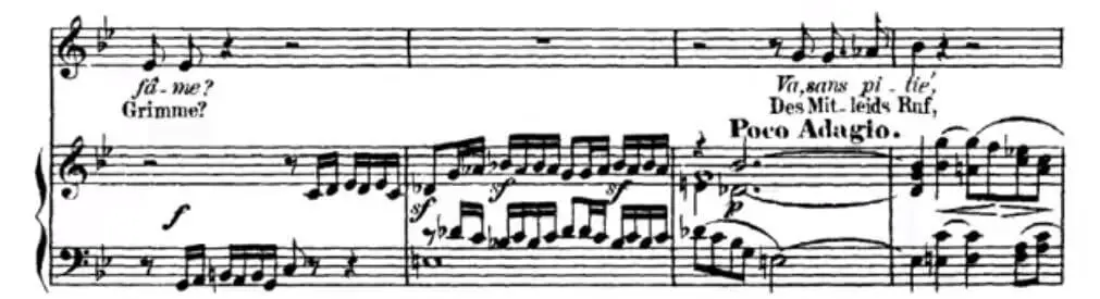 Abscheulicher, komm hoffnung, aria, Fidelio, Leonore