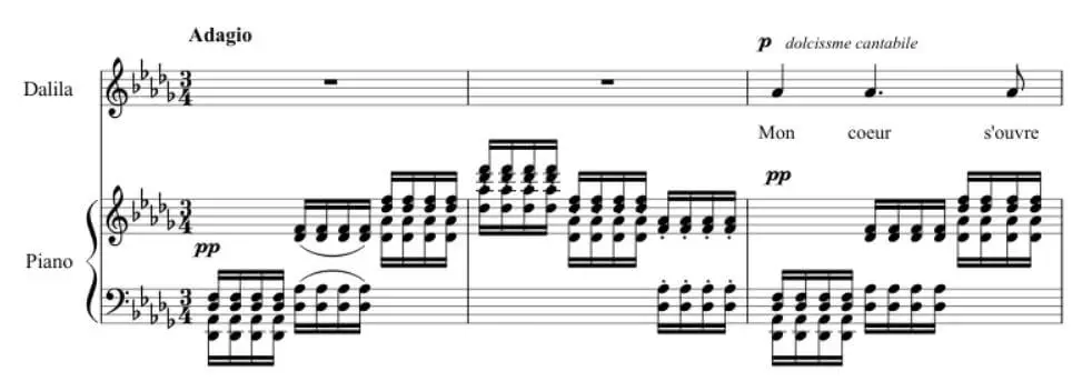 Aria, mon coeur s'ouvre a ta voix, saint-saens, mezzosopranom, samson et dalila