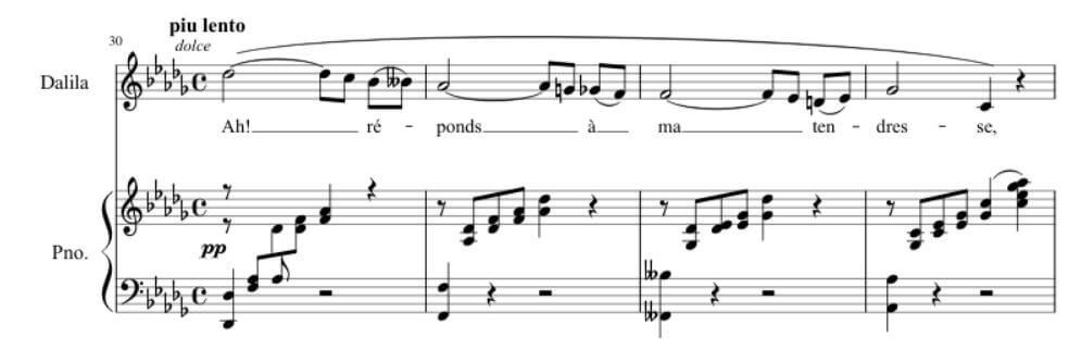 Aria, mon coeur s'ouvre a ta voix, saint-saens, mezzosopranom, samson et dalila