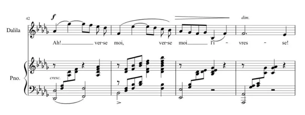 Aria, mon coeur s'ouvre a ta voix, saint-saens, mezzosopranom, samson et dalila