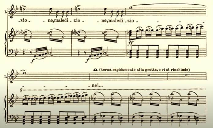 Aria, Pace Pace mio Dio, Verdi, la forza del destino