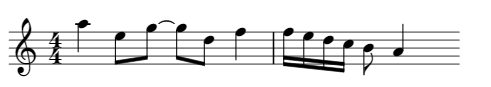 Liebesmotiv Love motif, Meistersinger von Nürnberg, Wagner