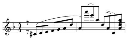 Onegin, Onegin Motiv