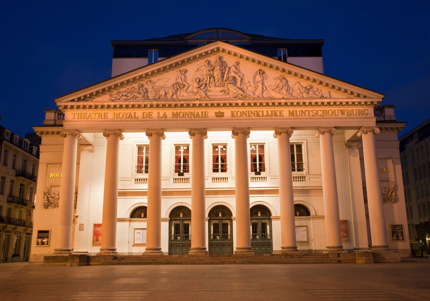Bruxelles Daniel Esprit Auber Theatre de la monnaie Travel Reisen Culture Tourism