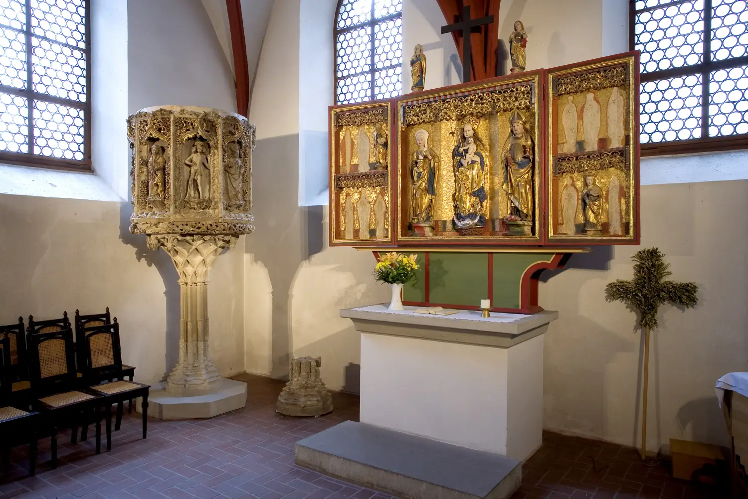 Nikolaikirche in Leipzig Lutherkanzel Leipzig Johann Sebastian Bach Travel Reisen Culture Tourism Reiseführer Travel guide Classic Opera