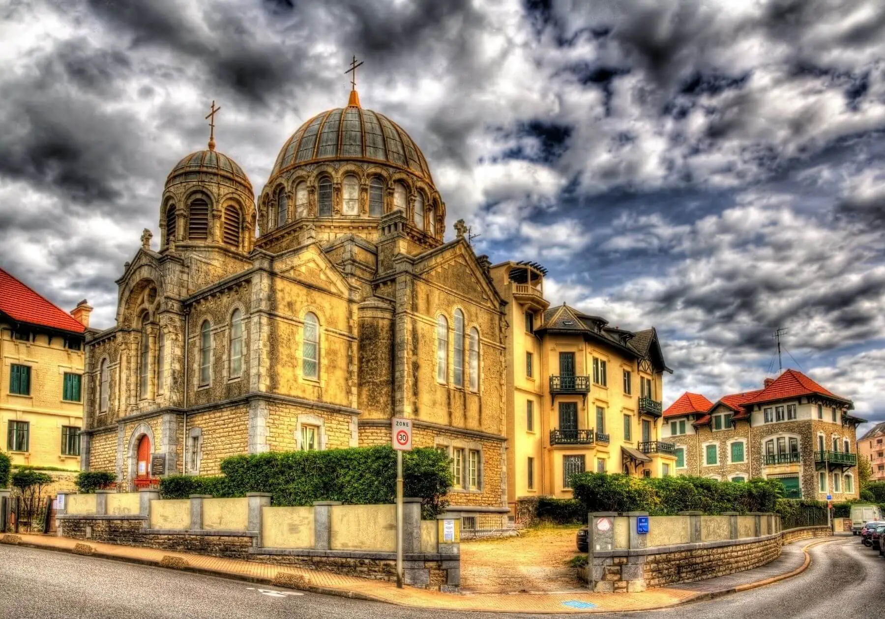 Orthodoxe church eglise kircheBiarritz Plage Igor Stravinsky Travel Reisen Culture Tourism Reiseführer Travel guide (1)