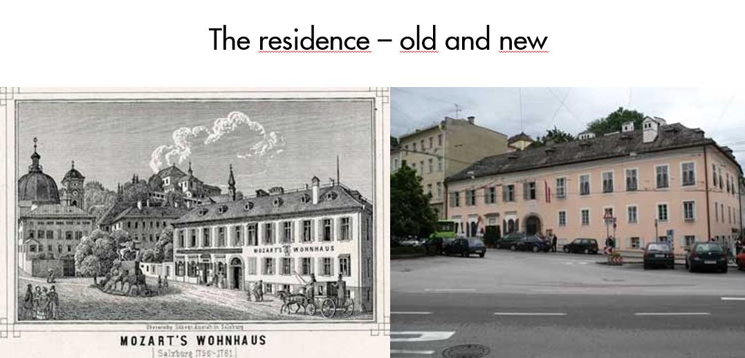 Residence e Salzburg Wolfgang Amadeus Mozart Biografie Biography Life Leben Places Orte Music Musik Travel Guide Reisen Reiseführer