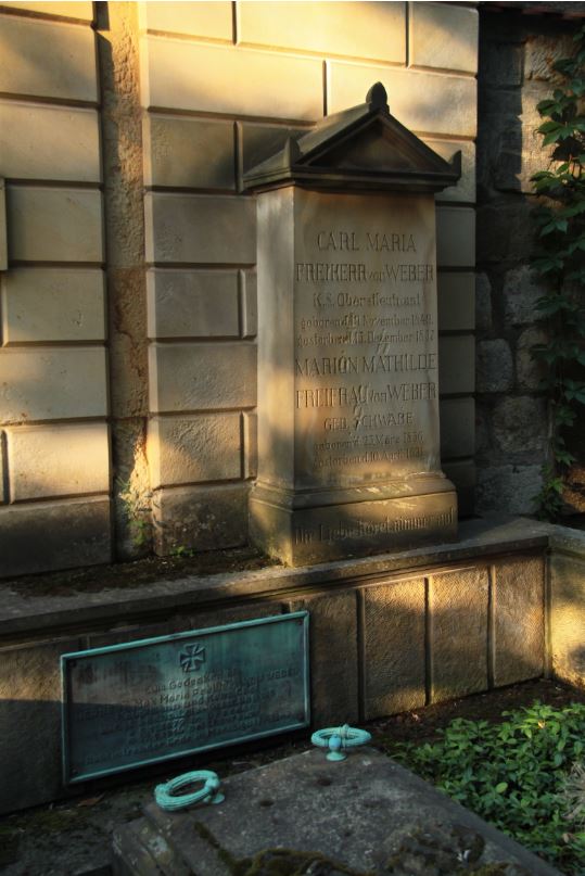 Tomb Grab von Weber alter katholischer Friedhof Dresden Carl Maria von Weber Travel Reisen Culture Tourism (1)