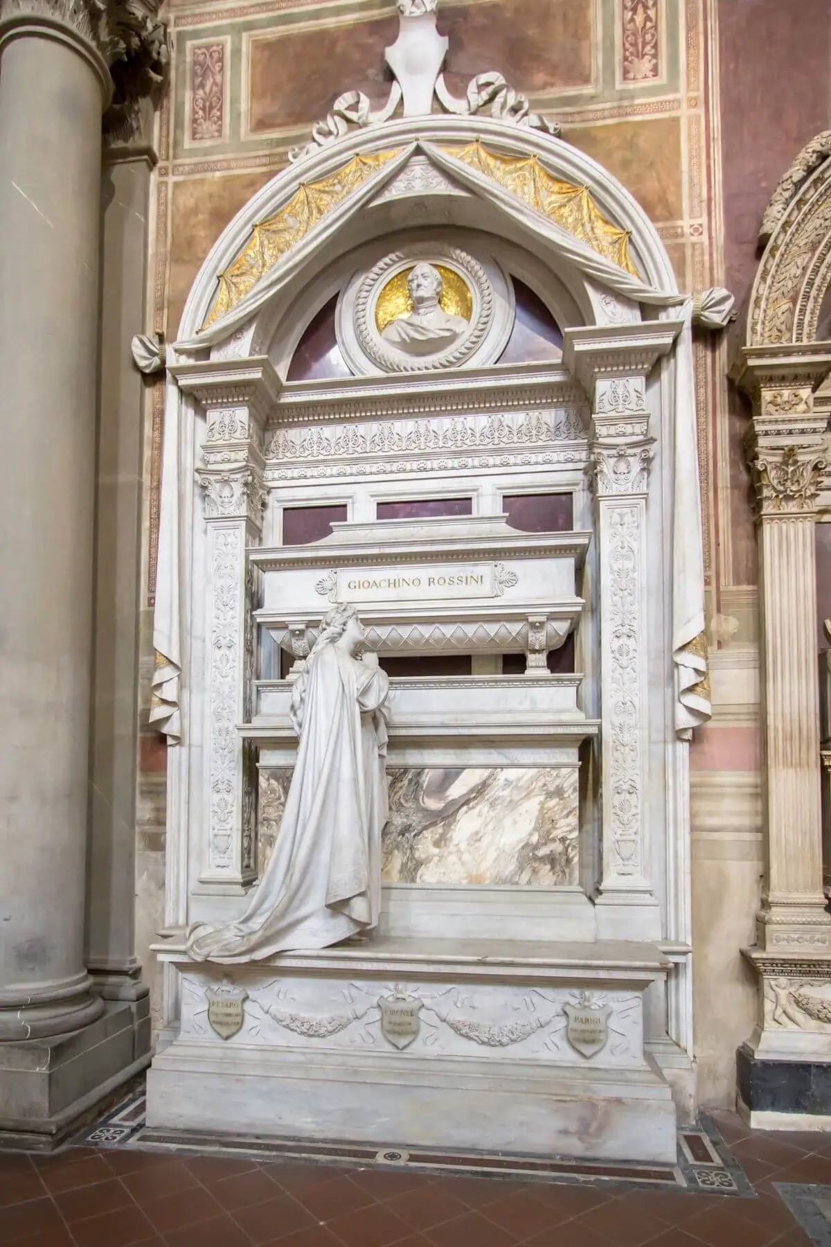 Tomb Rossini Santa Croce Firenze Gioachino Rossini Travel reisen culture Tourism (1) (1)