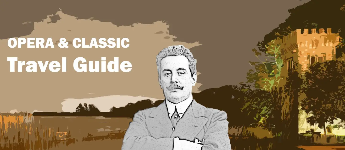 Torre del lago Giacomo Puccini Biografie Biography Life Leben Places Orte Music Musik Travel Guide Reisen Reiseführer e