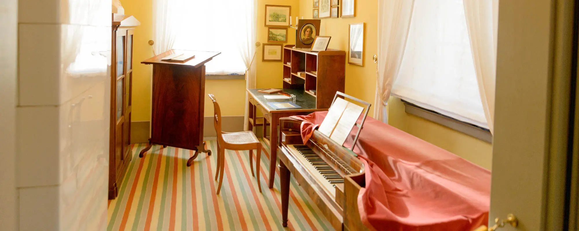 Arbeitszimmer Mendelssohnhaus Museum Leipzig Felix Mendelssohn Schweiz Switzerland Travel Reisen Culture Tourism Reiseführer Travel guide Classic music Opera (1)