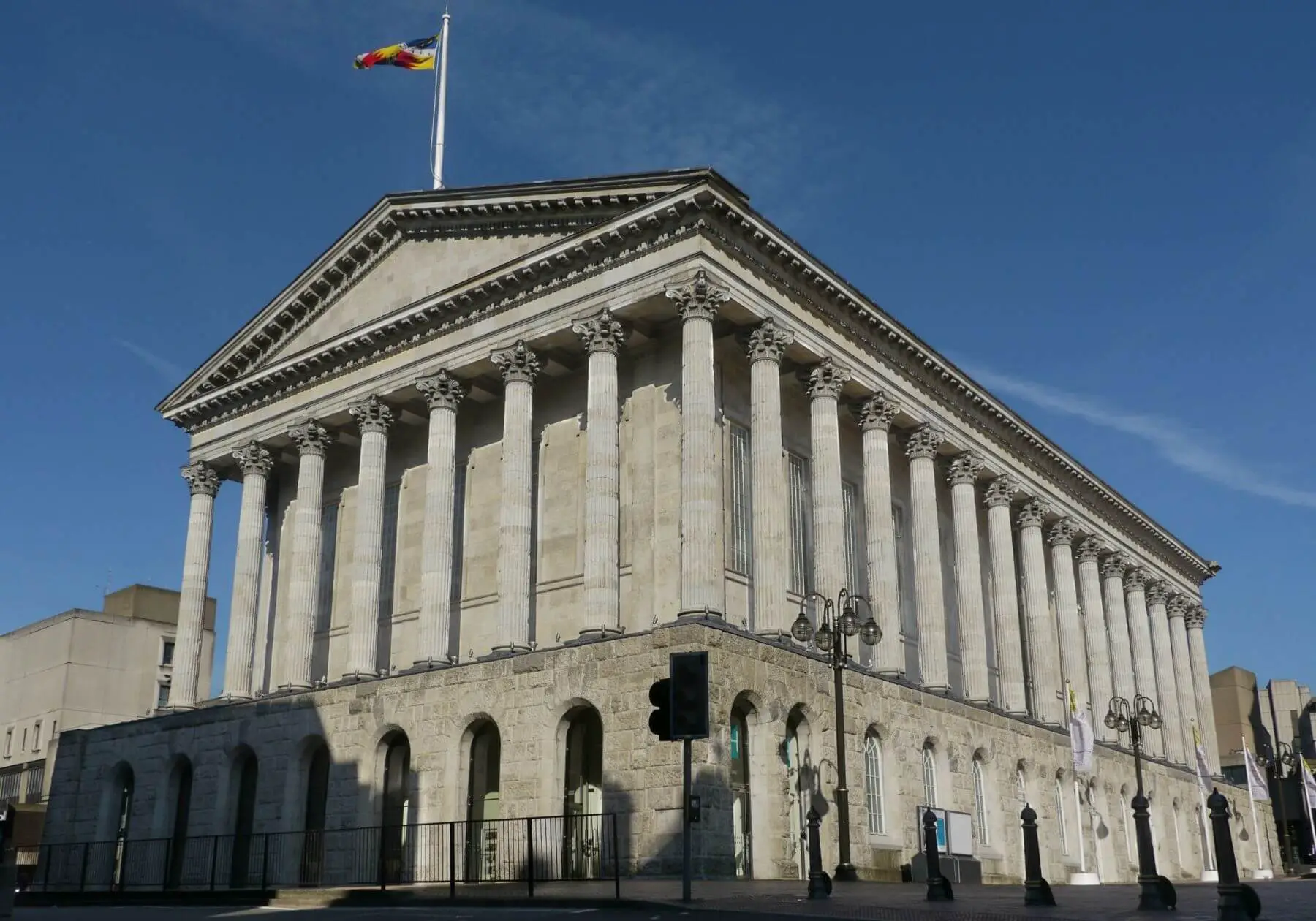 Birmingham Town Hall aussen exterior Mendelssohn Birmingham Travel Reisen Culture Tourism Reiseführer Travel guide Classic music Opera (1)