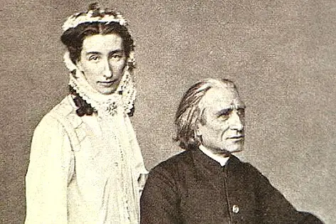 Cosima Wagner und Franz Liszt Franz Liszt Bellagio Lago di Como Travel Reisen Culture Tourism Reiseführer Travel guide Classic Opera (1)