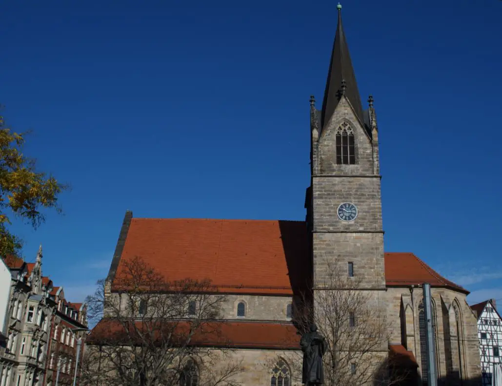 Kaufmannskirche church Erfurt Johann Sebastian Bach Travel Reisen Culture Tourism Reiseführer Travel guide Classic Opera d