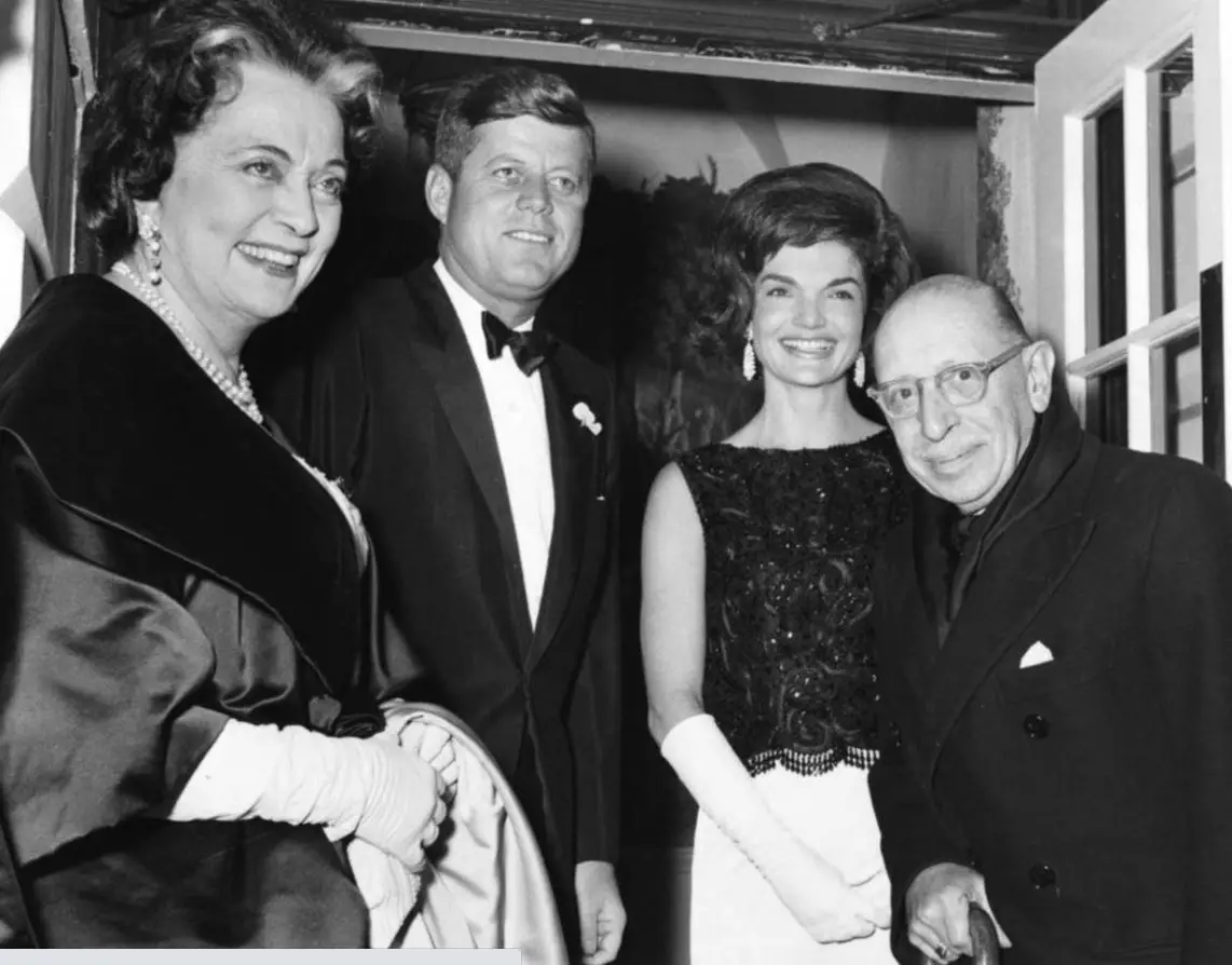stravinsky de bosset jackie jack kennedy