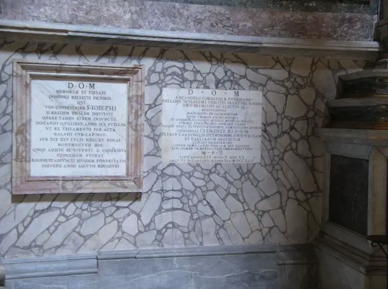 Arcangelo Corelli Rome Rom Pantheon Tomb Grab