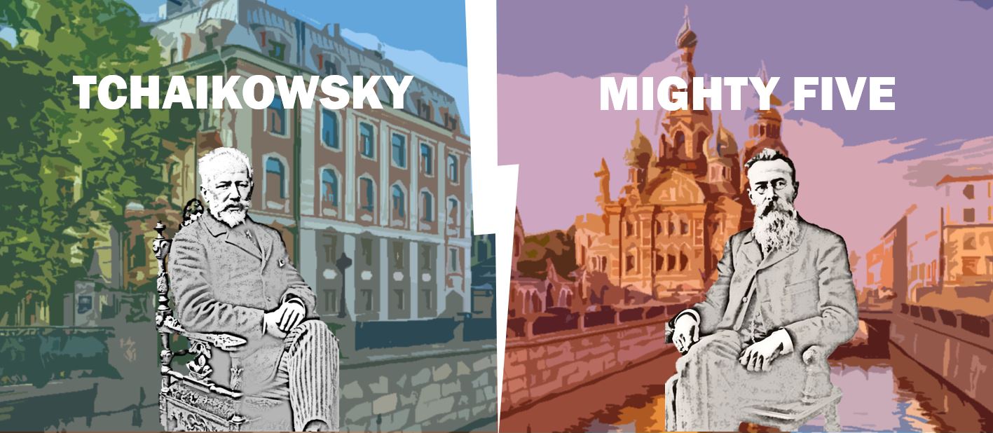 Peter Tchaikowsky vs Mighty Five