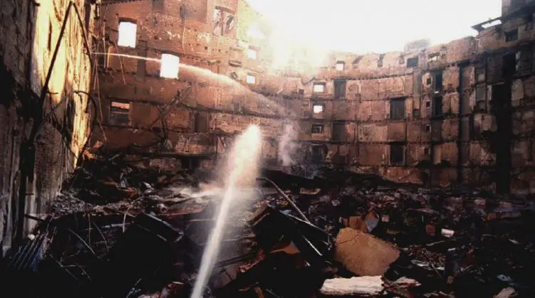 Venedig Venice Teatro la Fenice Auditorium Brand Fire 1997